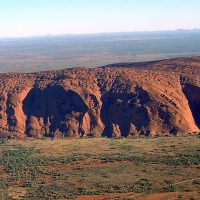 Uluru – spectacular red rocks